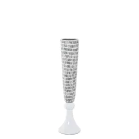 Vase de sol Alexandra House Living Blanc Nacre noire 21 x 21 x 87 cm de Alexandra House Living, Vases - Réf : D1622002, Prix ...