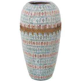 Vase Alexandra House Living Nacre noire 21 x 21 x 43 cm de Alexandra House Living, Vases - Réf : D1622020, Prix : 49,10 €, Re...