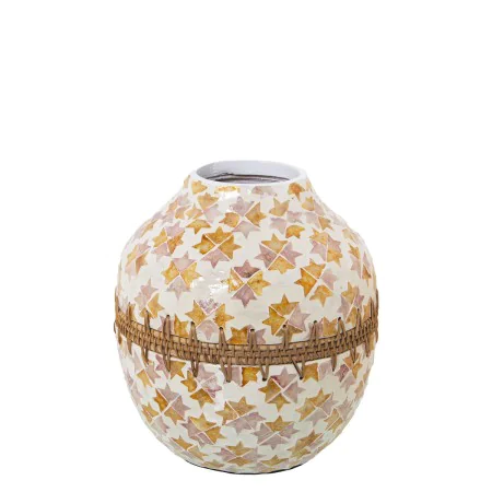 Vaso Alexandra House Living Madrepérola 22 x 23 x 27 cm de Alexandra House Living, Jarrões - Ref: D1622022, Preço: 40,89 €, D...