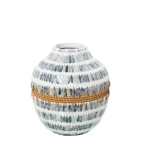 Vase Alexandra House Living Nacre noire 23 x 22 x 27 cm de Alexandra House Living, Vases - Réf : D1622025, Prix : 36,95 €, Re...