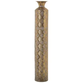 Vase Alexandra House Living Doré Métal 13 x 13 x 76 cm de Alexandra House Living, Vases - Réf : D1622029, Prix : 45,42 €, Rem...