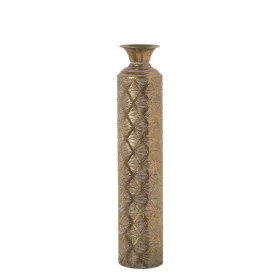 Vase Alexandra House Living Doré Métal 13 x 13 x 63 cm de Alexandra House Living, Vases - Réf : D1622030, Prix : 40,06 €, Rem...