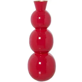 Vaso Alexandra House Living Rosso Metallo 17 x 17 x 45 cm di Alexandra House Living, Vasi - Rif: D1622082, Prezzo: 51,16 €, S...