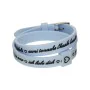 Bracciale Donna il mezzometro I LOVE YOU SILVER - BRACCIALE IN SILICONE/SILICONE BRACELET di il mezzometro, Bracciali - Rif: ...