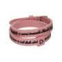 Bracelete feminino il mezzometro I LOVE YOU SILVER - BRACCIALE IN SILICONE/SILICONE BRACELET de il mezzometro, Pulseiras - Re...