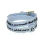 Bracciale Donna il mezzometro I LOVE YOU GOLD - BRACCIALE IN SILICONE/SILICONE BRACELET di il mezzometro, Bracciali - Rif: S7...