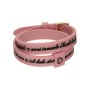 Bracelet Femme il mezzometro I LOVE YOU GOLD - BRACCIALE IN SILICONE/SILICONE BRACELET de il mezzometro, Bracelets - Réf : S7...