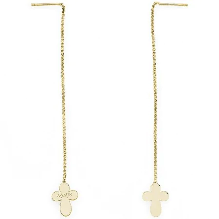 Boucles d´oreilles Femme Amen CROCE GOLD de Amen, Boucles d'oreilles - Réf : S7215144, Prix : 37,98 €, Remise : %