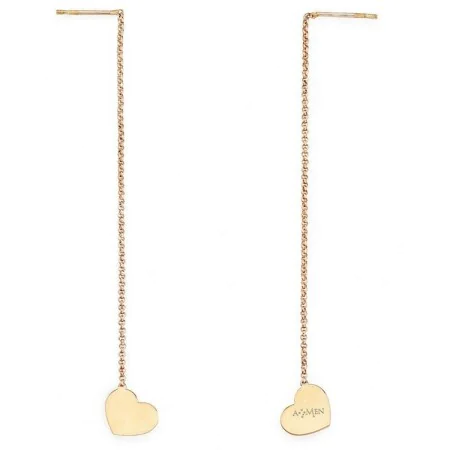 Boucles d´oreilles Femme Amen CUORE ROSE GOLD de Amen, Boucles d'oreilles - Réf : S7215147, Prix : 37,98 €, Remise : %