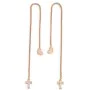 Pendientes Mujer Amen CUORE CROCE CRISTALLI ROSE GOLD de Amen, Pendientes - Ref: S7215260, Precio: 45,21 €, Descuento: %