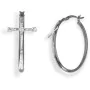 Boucles d´oreilles Femme Amen CERCHIO E CROCE BLACK de Amen, Boucles d'oreilles - Réf : S7215268, Prix : 43,40 €, Remise : %