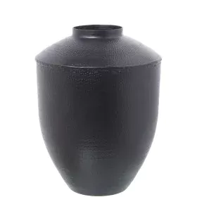 Vase Alexandra House Living Noir Métal 22 x 22 x 31 cm de Alexandra House Living, Vases - Réf : D1622105, Prix : 37,51 €, Rem...