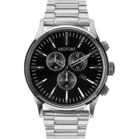 Relógio masculino Nixon Sentry Chrono Prateado de Nixon, Relógios com braselete - Ref: S7216379, Preço: 345,36 €, Desconto: %