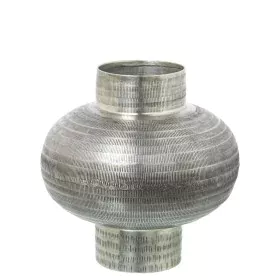 Vase Alexandra House Living Silver Metal Aged finish 25 x 25 x 28 cm by Alexandra House Living, Vases - Ref: D1622119, Price:...