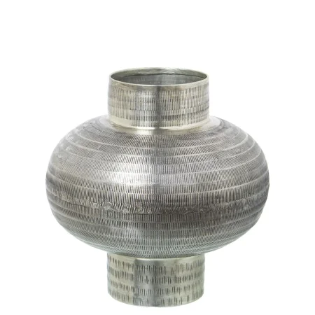 Vase Alexandra House Living Silberfarben Metall Antiker Finish 25 x 25 x 28 cm von Alexandra House Living, Vasen - Ref: D1622...