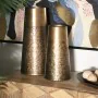 Vase Alexandra House Living Brass Metal Aged finish 18 x 18 x 36 cm by Alexandra House Living, Vases - Ref: D1622143, Price: ...