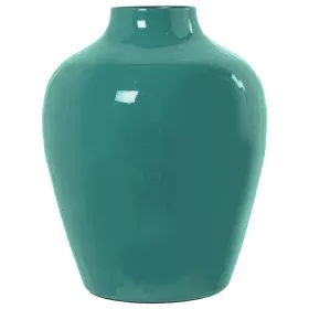 Vase Alexandra House Living Dark green Metal 21 x 21 x 26 cm by Alexandra House Living, Vases - Ref: D1622186, Price: 42,79 €...