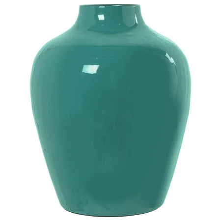 Vase Alexandra House Living Vert foncé Métal 21 x 21 x 26 cm de Alexandra House Living, Vases - Réf : D1622186, Prix : 46,63 ...