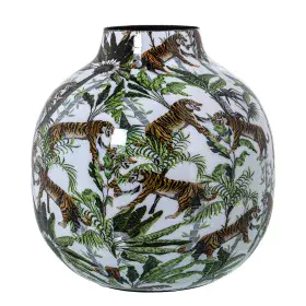 Vase Alexandra House Living Metal Tiger 21 X 20 X 21 CM by Alexandra House Living, Vases - Ref: D1622190, Price: 40,34 €, Dis...