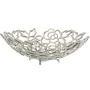 Centerpiece Alexandra House Living Metal 12 x 28 x 28 cm Nickel-coated by Alexandra House Living, Ornaments - Ref: D1622239, ...