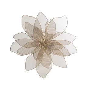 Decorazione da Parete Alexandra House Living Dorato Metallo Fiore 55 x 8 cm di Alexandra House Living, Sculture - Rif: D16222...