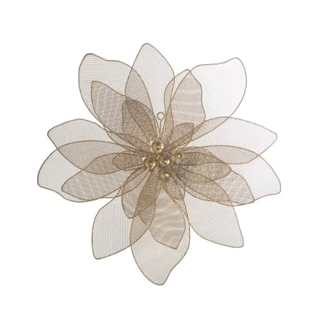 Wall Decoration Alexandra House Living Golden Metal Flower 55 x 8 cm by Alexandra House Living, Sculptures - Ref: D1622246, P...