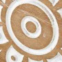 Décoration murale Alexandra House Living Blanc Naturel Métal Cercles 130 x 64 x 4,5 cm de Alexandra House Living, Sculptures ...