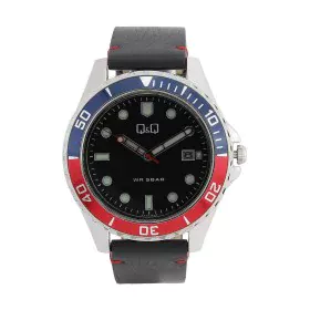 Relógio masculino Q&Q A172J342Y Preto (Ø 43 mm) de Q&Q, Relógios com braselete - Ref: S7227612, Preço: 58,90 €, Desconto: %