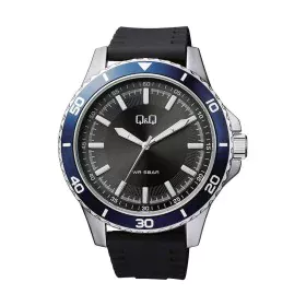 Montre Homme Q&Q QB24J302Y Noir (Ø 48 mm) de Q&Q, Montres bracelet - Réf : S7227620, Prix : 52,93 €, Remise : %