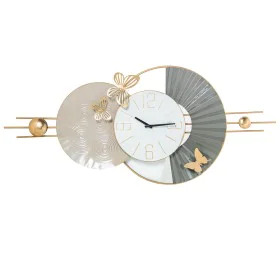 Wall Decoration Alexandra House Living White Golden Metal 117 x 50 x 6 cm by Alexandra House Living, Sculptures - Ref: D16222...