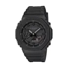 Relógio masculino Casio G-Shock OAK - ALL BLACK Preto (Ø 45 mm) de Casio G-Shock, Relógios com braselete - Ref: S7228066, Pre...