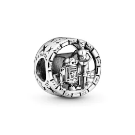 Woman's charm link Pandora R2D2 Silver by Pandora, Bead Charms - Ref: S7228100, Price: 67,89 €, Discount: %