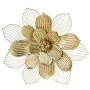 Decoração de Parede Alexandra House Living Dourado Metal Flor 49,5 x 45 x 4 cm de Alexandra House Living, Esculturas - Ref: D...