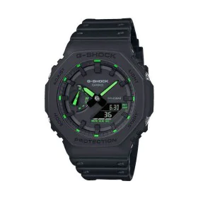 Relógio masculino Casio G-Shock OAK - Neon Green Index (Ø 45 mm) de Casio G-Shock, Relógios com braselete - Ref: S7230063, Pr...