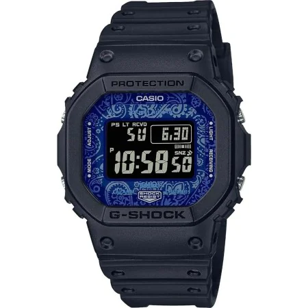 Montre Homme Casio G-Shock GW-B5600BP-1ER COLLECTION BLUE PAISLEY SERIE ***SPECIAL PRICE*** Noir Bleu de Casio G-Shock, Montr...