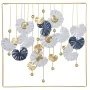 Wall Decoration Alexandra House Living Blue White Metal Flower 60 x 4 x 60 cm by Alexandra House Living, Sculptures - Ref: D1...