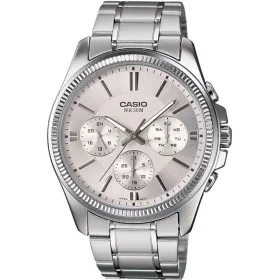 Montre Homme Casio ENTICER GENT Argenté Gris (Ø 35 mm) de Casio, Montres bracelet - Réf : S7231292, Prix : 99,61 €, Remise : %