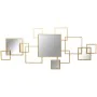 Wall mirror Alexandra House Living Golden Metal 7 x 113 x 53 cm by Alexandra House Living, Wall-Mounted Mirrors - Ref: D16223...