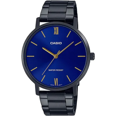 Montre Homme Casio COLLECTION Bleu Noir (Ø 40 mm) de Casio, Montres bracelet - Réf : S7231399, Prix : 87,82 €, Remise : %