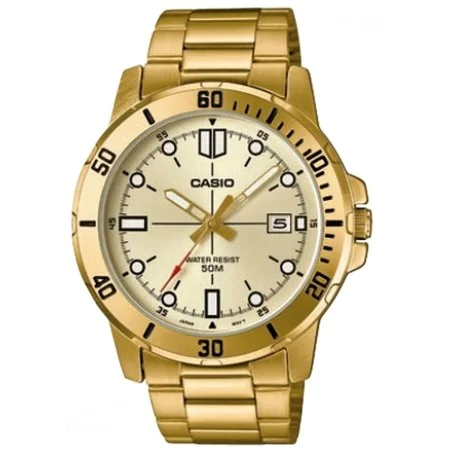 Men's Watch Casio DIVER Golden (Ø 45 mm) by Casio, Wrist Watches - Ref: S7231415, Price: 86,66 €, Discount: %