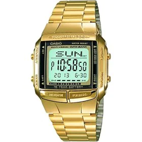 Herrenuhr Casio DATABANK Gold (Ø 38 mm) von Casio, Armbanduhren - Ref: S7231419, Preis: 93,28 €, Rabatt: %