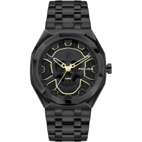 Men's Watch Police KEDIRI Black (Ø 46 mm) by Police, Wrist Watches - Ref: S7231717, Price: 157,35 €, Discount: %