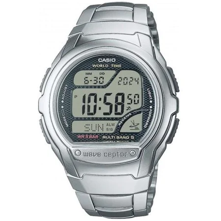 Relógio masculino Casio WV-58RD-1AEF Preto Prateado (Ø 44 mm) de Casio, Relógios com braselete - Ref: S7232314, Preço: 95,15 ...