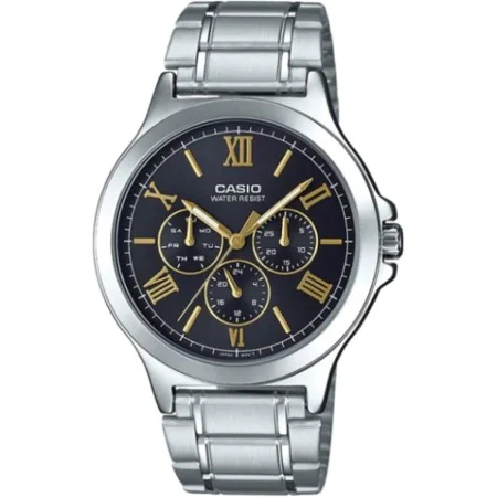 Reloj Hombre Casio COLLECTION Negro Plateado (Ø 41,5 mm) de Casio, Relojes de pulsera - Ref: S7232535, Precio: 86,44 €, Descu...