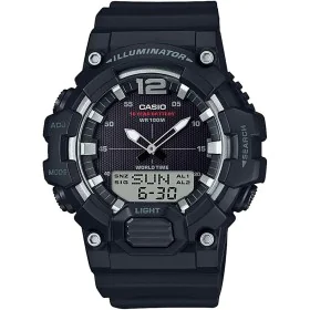 Relógio masculino Casio ILLUMINATOR Black (Ø 53 mm) de Casio, Relógios com braselete - Ref: S7233035, Preço: 78,59 €, Descont...