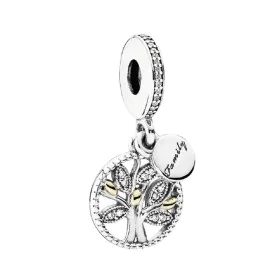 Pendentif Femme Pandora SPARKLING FAMILY TREE de Pandora, Charms et perles - Réf : S7233709, Prix : 100,37 €, Remise : %