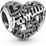 Perle de verre Femme Pandora FAMILY HEART de Pandora, Charms et perles - Réf : S7233730, Prix : 55,97 €, Remise : %