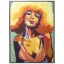 Painting Alexandra House Living Wood Lady 100 x 140 cm by Alexandra House Living, Paintings - Ref: D1622363, Price: 198,36 €,...