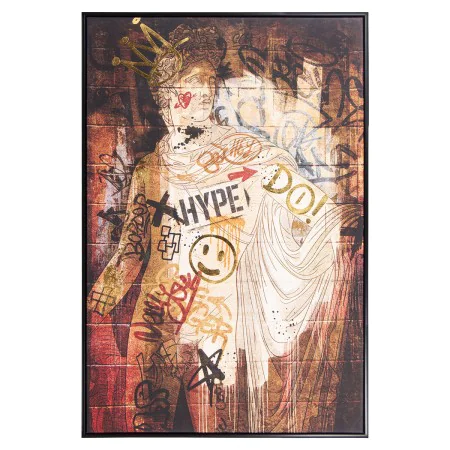 Painting Alexandra House Living Graffiti Wood 80 x 120 cm by Alexandra House Living, Paintings - Ref: D1622390, Price: 94,45 ...