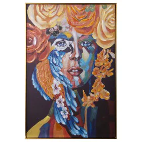 Painting Alexandra House Living Face Wood 80 x 120 cm by Alexandra House Living, Paintings - Ref: D1622444, Price: 128,62 €, ...